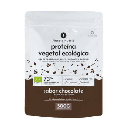 Proteína vegetal ECO 73% chocolate Planeta Huerto 500 g