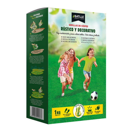 Semillas césped rústico y cecorativo Batlle 1 kg