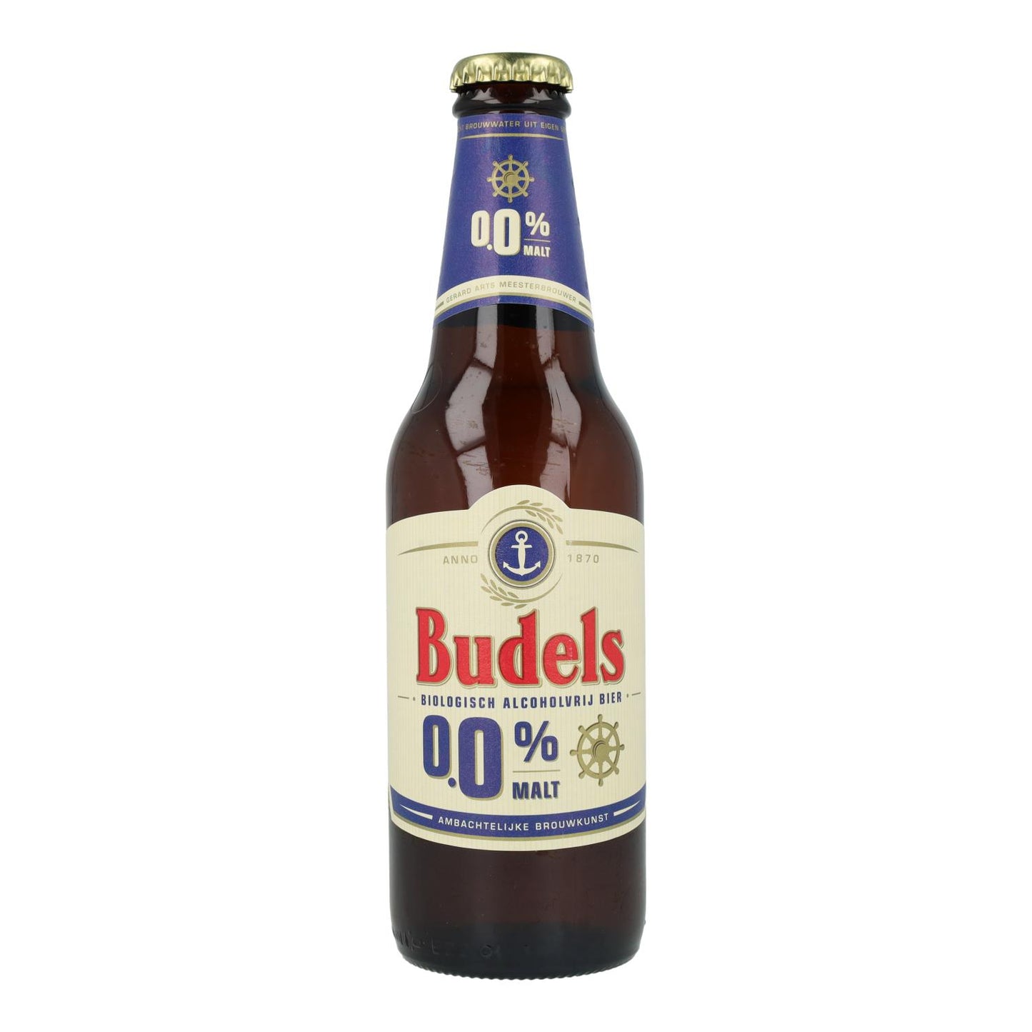 Cerveza Malta 0% Bio Budels, 30 cl