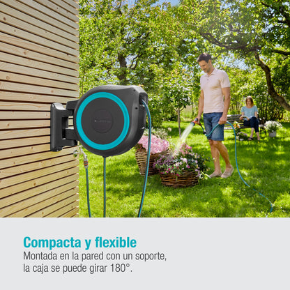 Portamanguera de pared RollUp XL 35 m Gardena