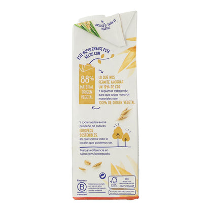 Pack 8 uds Bebida de Avena Sin Azúcar Alpro 1 Litro