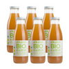 Pack 6x zumos de Manzana y Jengibre 100% exprimido Ecológico Ékolo 750 ml