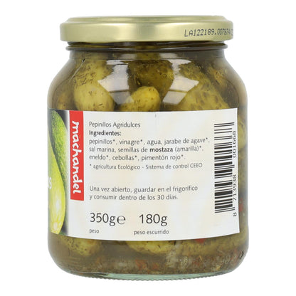Pepinillos Agridulces de Machandel, 350gr