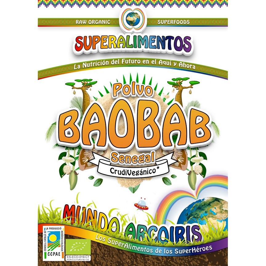 Baobab ecológico en polvo Mundo ArcoIris