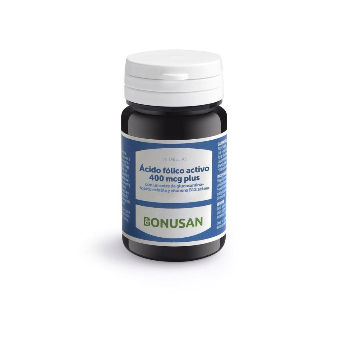 Ácido fólico activo 400 Complex Bonusan 90 comprimidos