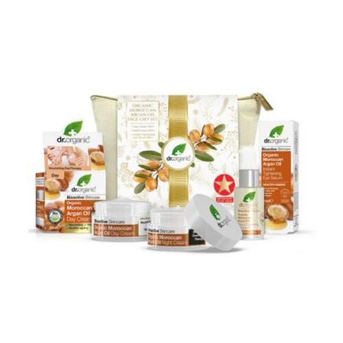 Set regalo facial Aceite de argán Dr. Organic