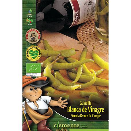 Semillas ecológicas de Guindilla pequeña blanca vinagre