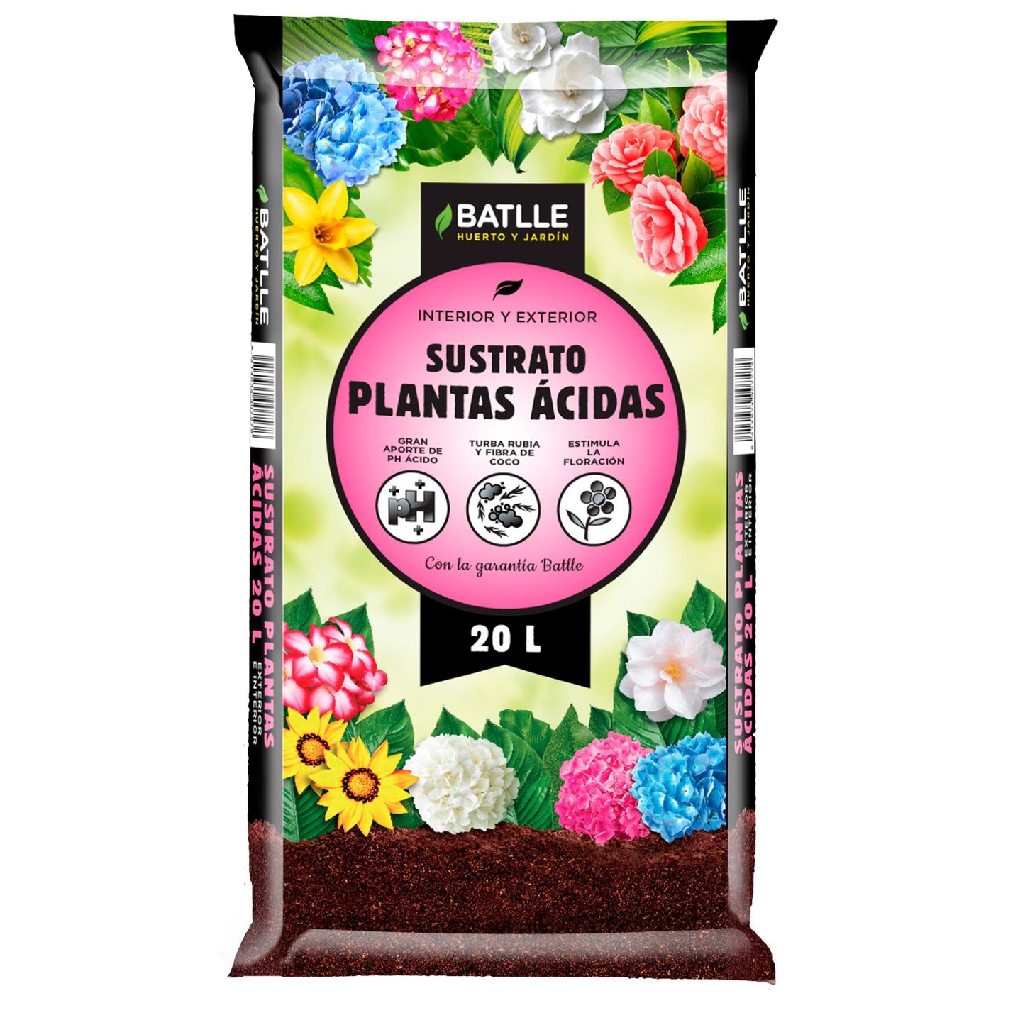 Sustrato Plantas Ácidas Batlle 20 L