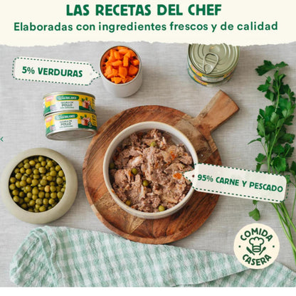 Lata completa Cazuela de Pollo para Gatos Wild Balance 80gr