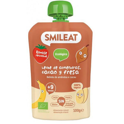 Pouch Almendra, Cacao y Fresa ECO Smileat, 100gr