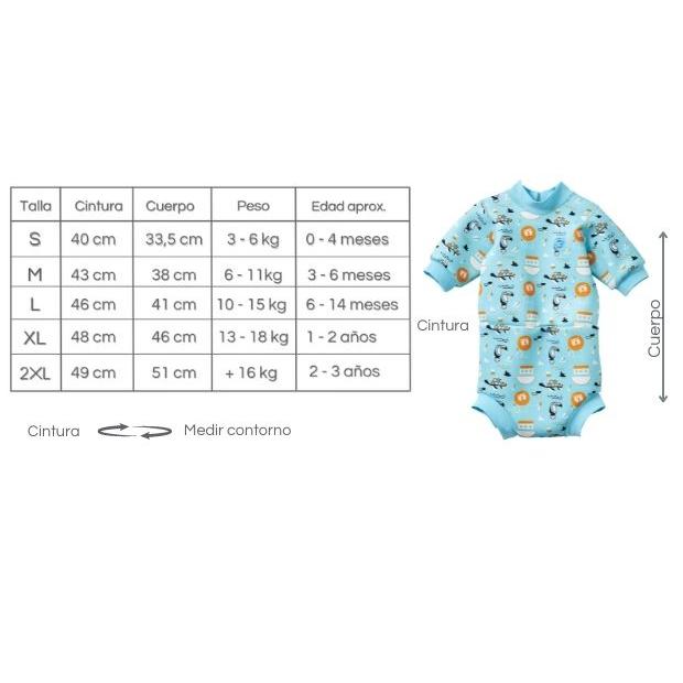 Happy Nappy Traje Baño Up in the Air Splash about