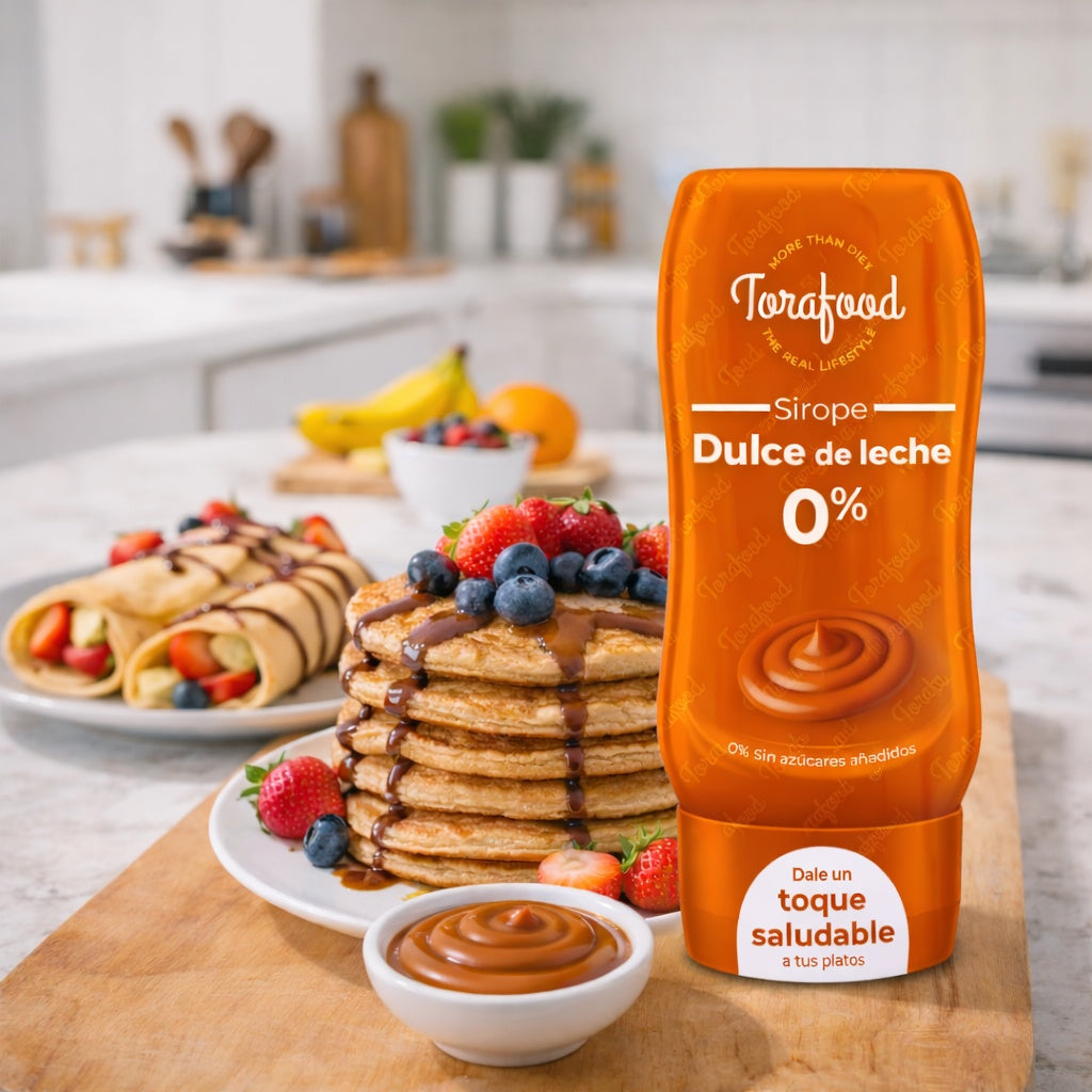 Sirope Zero Dulce De Leche Torafood 330ml