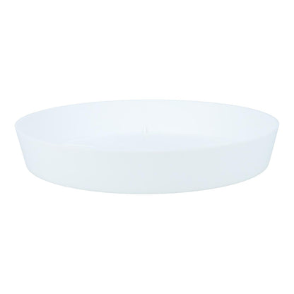 Plato maceta Tes color blanco D 17 x 2,5 cm