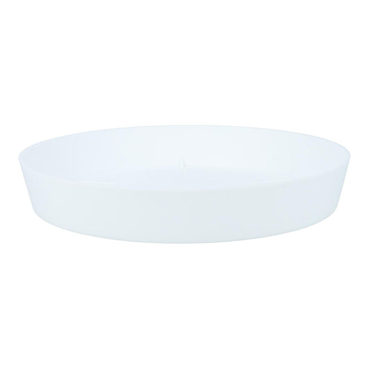 Plato maceta Tes color blanco D 17 x 2,5 cm