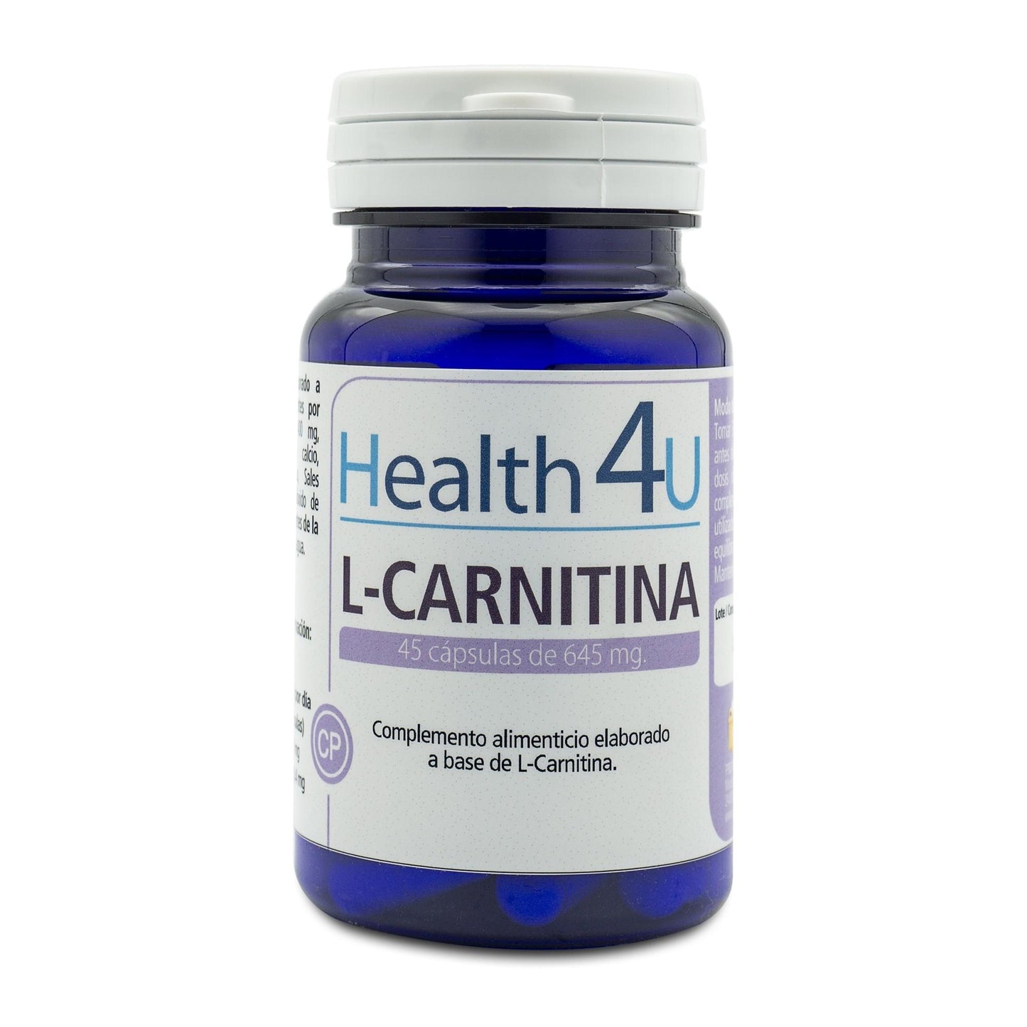 H4U L-Carnitina 45 cápsulas de 645 mg