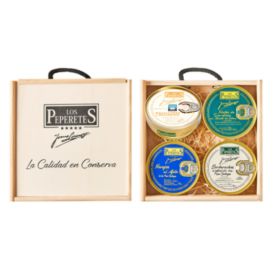 Pack Estuche conservas Los Peperetes 4 unidades