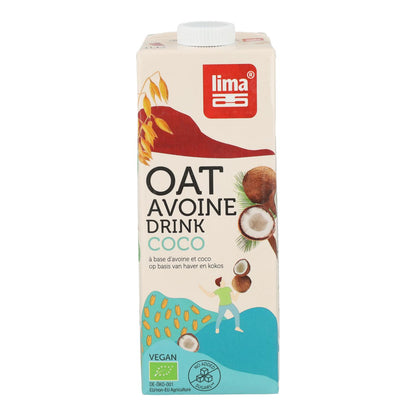 Bebida Vegetal de Avena y Coco ECO Lima 1L