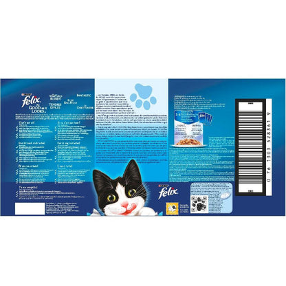 FELIX Fantastic Selección de Sabores en Gelatina pack surtido 44x85g Gato