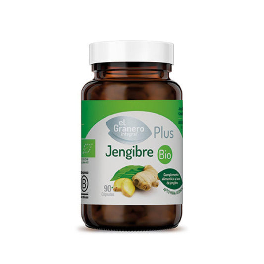 Jengibre BIO El Granero, 90 Cápsulas