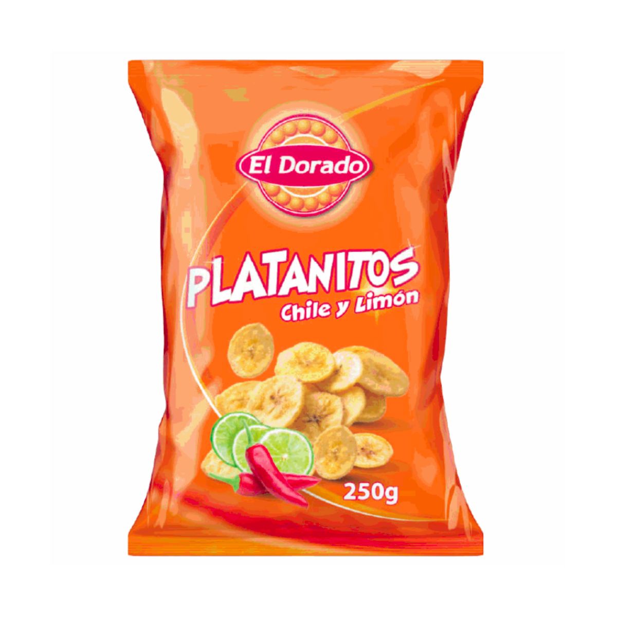 Chips Platanitos Chile Limón El Dorado 250g