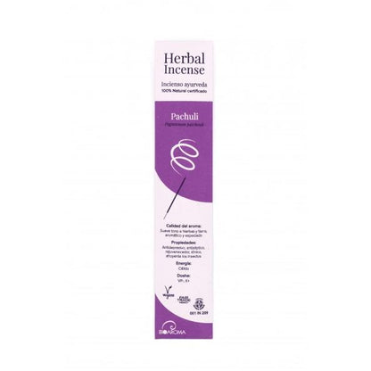Incienso ecológico Pachuli Bioaroma, 12 varillas
