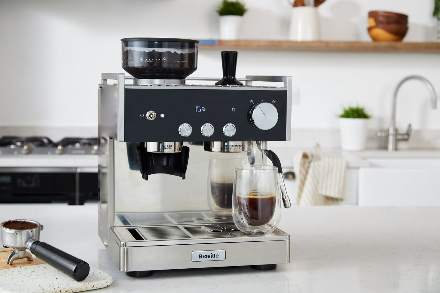 Cafetera Expresso automática Breville Barista Signature