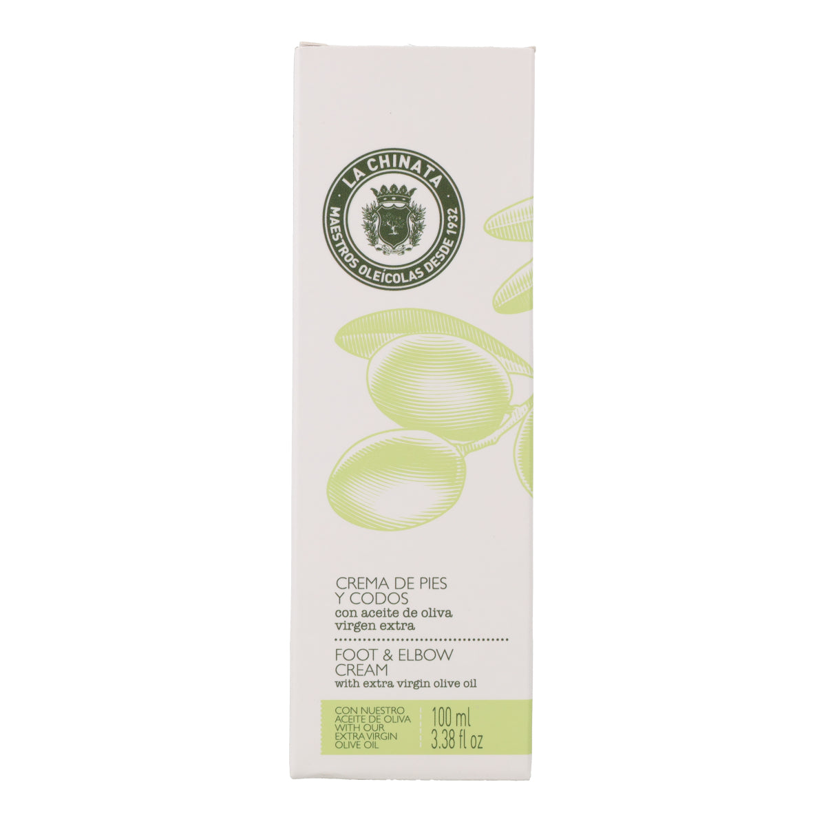Crema de Pies y Codos Hidratante & Reparadora con AOVE La Chinata 100 ml