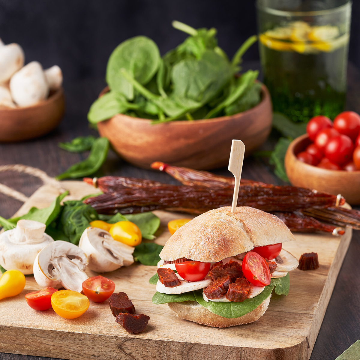 Chorizo Vegano de Calabaza Dulce Calabizo Pack 3 uds 120 gr