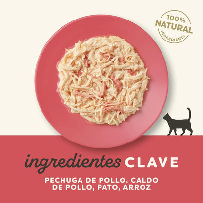 Applaws Cat Lata Pollo y pato 70g Comida húmeda para gatos natural grain free