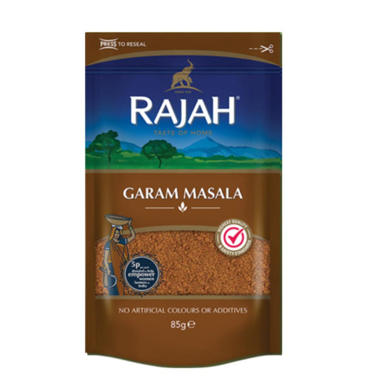 Mezcla de especias Garam Masala, Rajah 85g