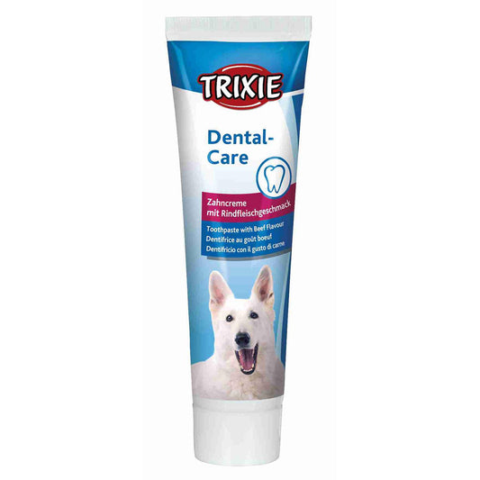 Trixie Pasta Dentrífica Perros sabor Ternera, 100 g