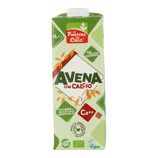 Bebida de Avena con Calcio La Finestra Sul Cielo 1 L