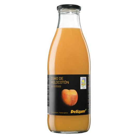 Zumo de Melocotón ecológico Delizum 200 ml.