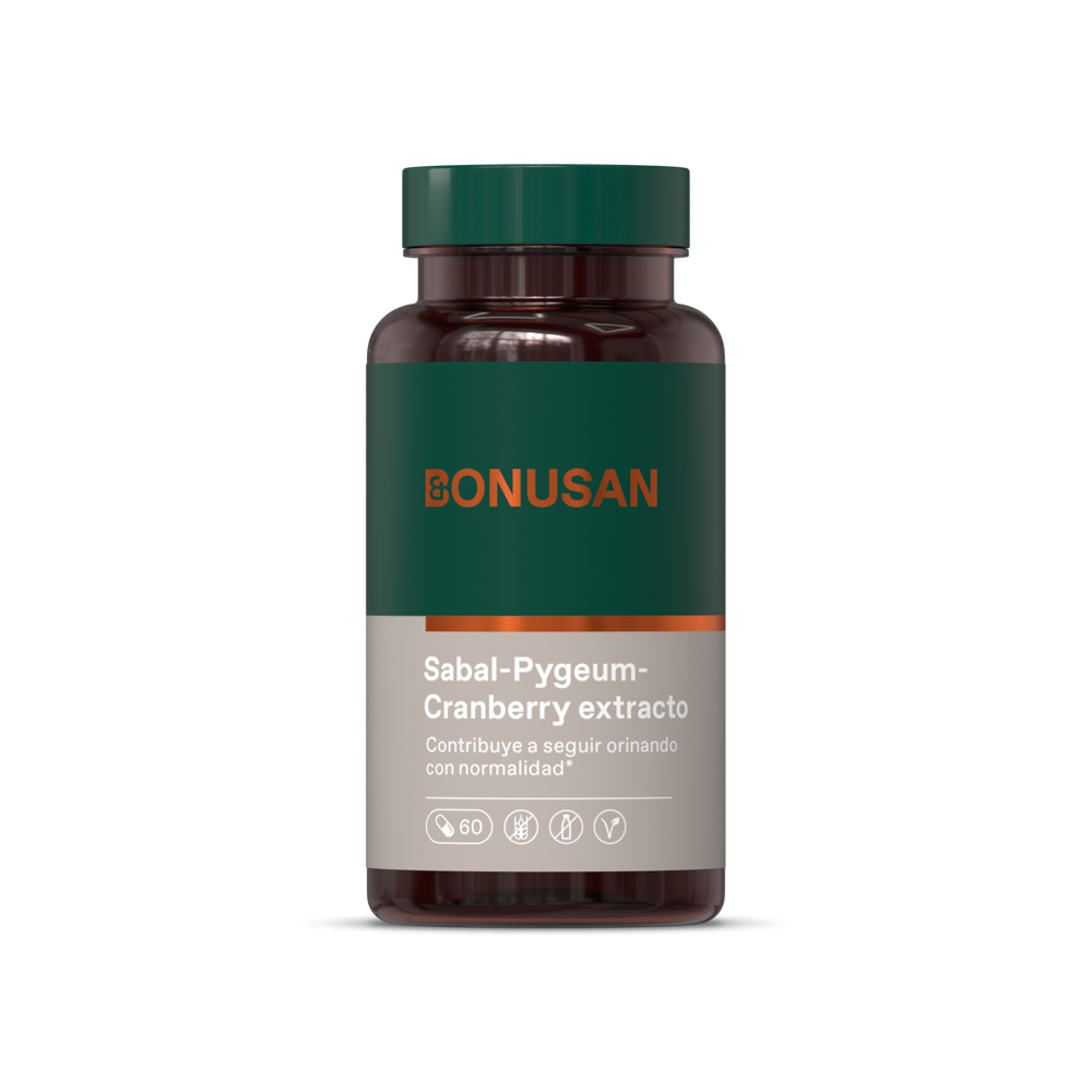Sabal-Pygeum-Cranberry extracto Bonusan 60 cápsulas