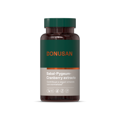 Sabal-Pygeum-Cranberry extracto Bonusan 60 cápsulas