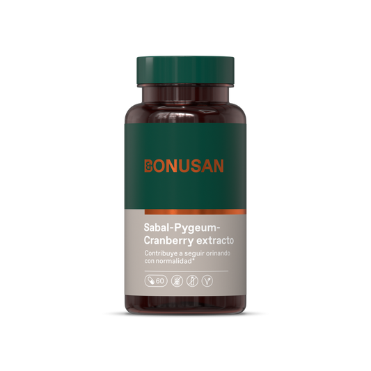 Sabal-Pygeum-Cranberry extracto Bonusan 60 cápsulas
