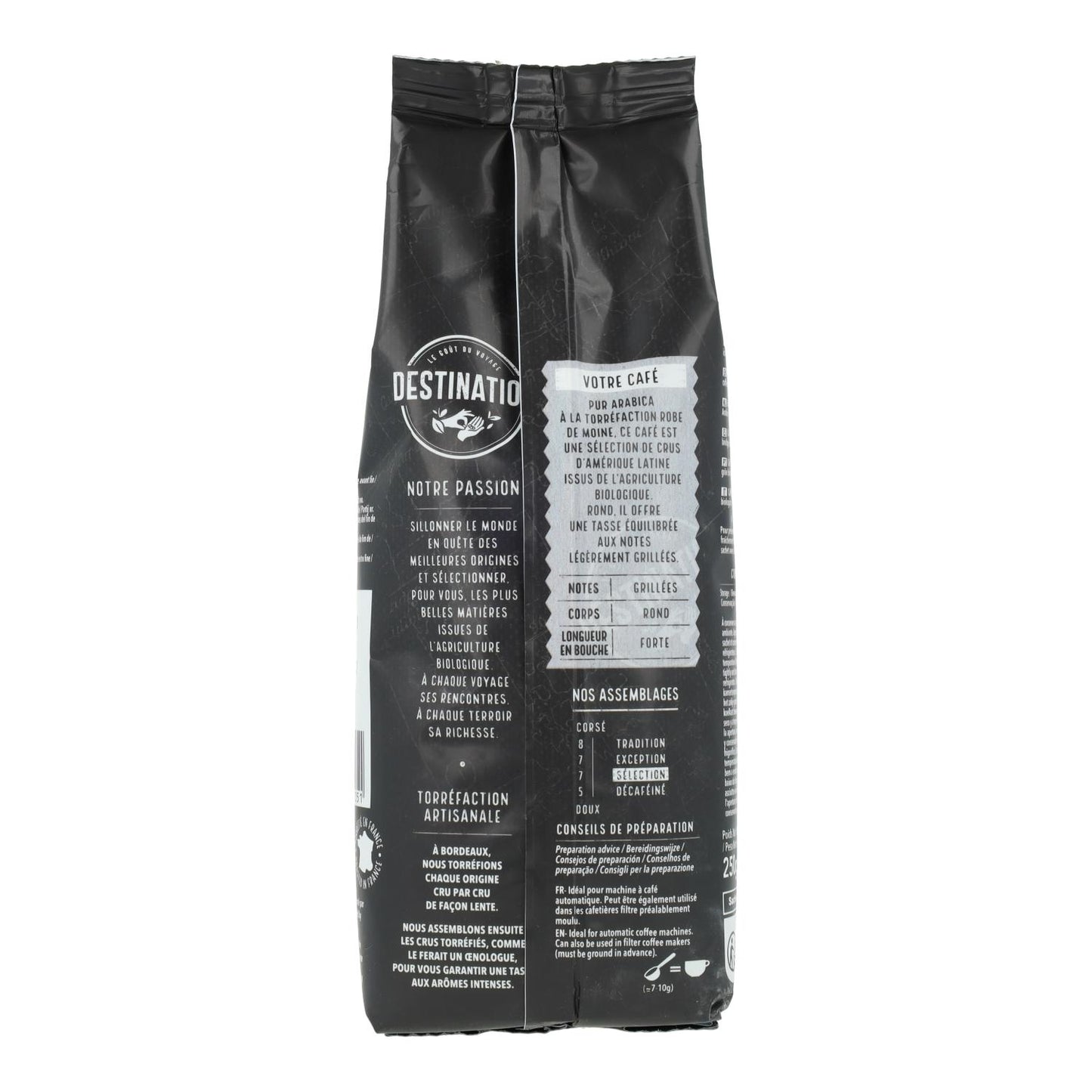 Café en Grano selección 100% Arábica Bio Destination
