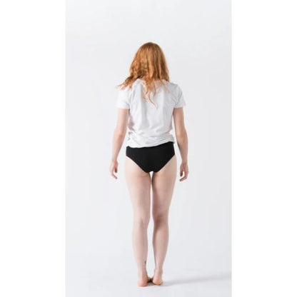 Braguita Culotte algodón orgánico negro Minimalism
