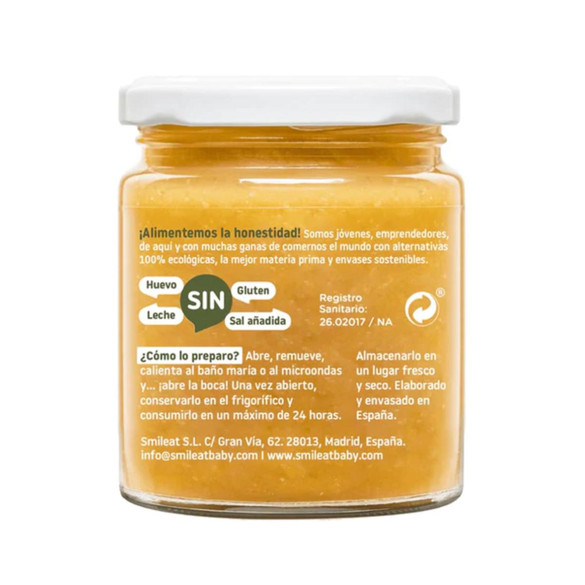 Pack 12x Tarrito de Verduras con Quínoa Ecológico Smileat, 230g