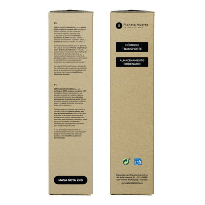 Abono ECO Universal Planeta Huerto 2 Kg
