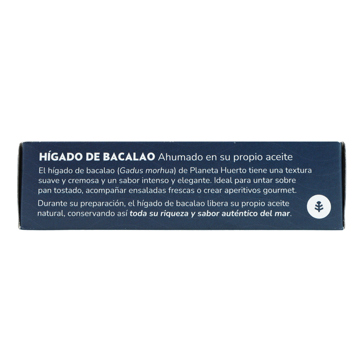 Hígado de bacalao en su propio aceite Planeta Huerto 120 g