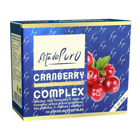 Estado Puro Cranberry Complex Tongil 30 Vcaps