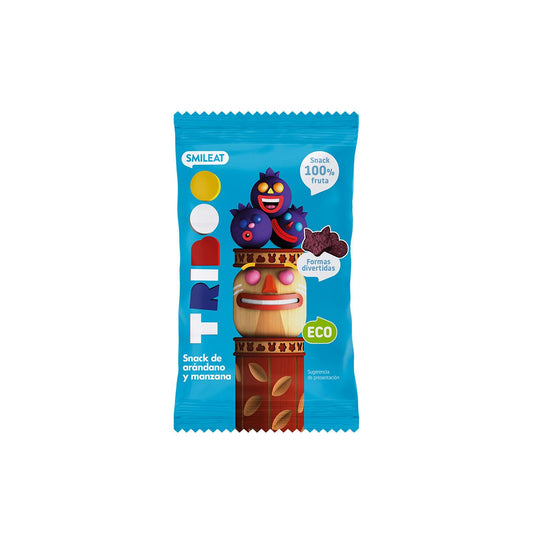 Snack de manzana y arándano ECO 25g, Triboo