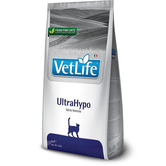 Vet Life Fórmula felina Ultrahypo Pienso veterinario Farmina 5 kg