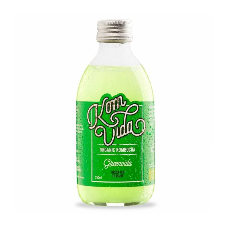 Kombucha Té verde Komvida 250 ml