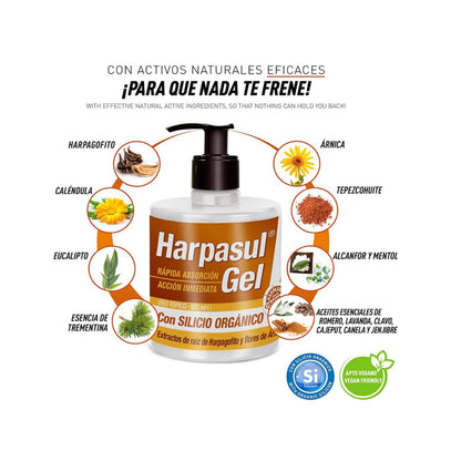HARPASUL® gel con silicio orgánico Natysal
