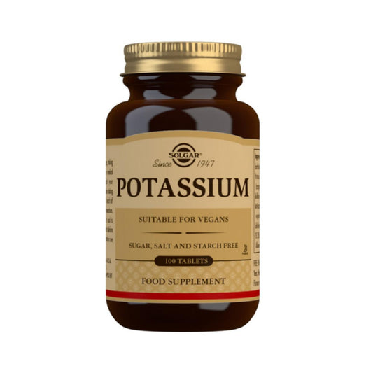 Gluconato de Potasio 100 comprimidos de 99mg Solgar