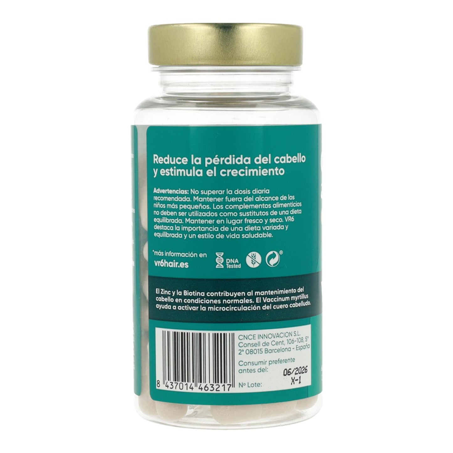 Cápsulas anticaída VR6 60 unidades
