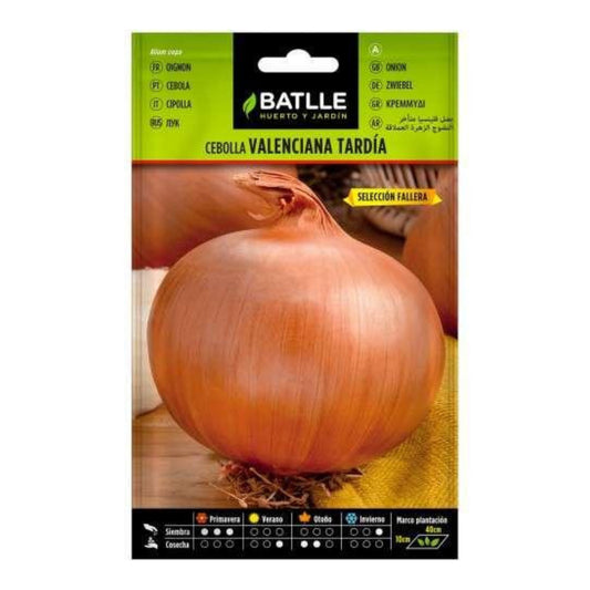 Semillas de  Cebolla valenciana tardía sel. Fallera