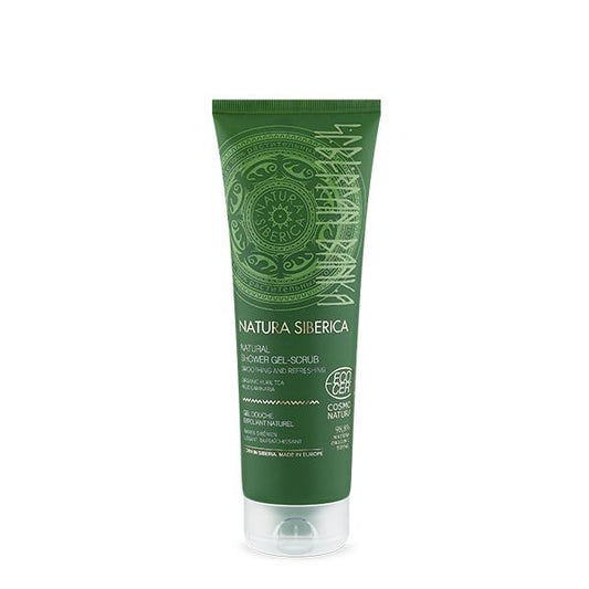Gel de ducha exfoliante 2 en 1 Bania Natura Siberica 200 ml